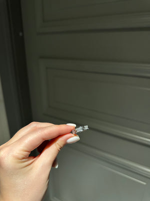 Ring medium white gold