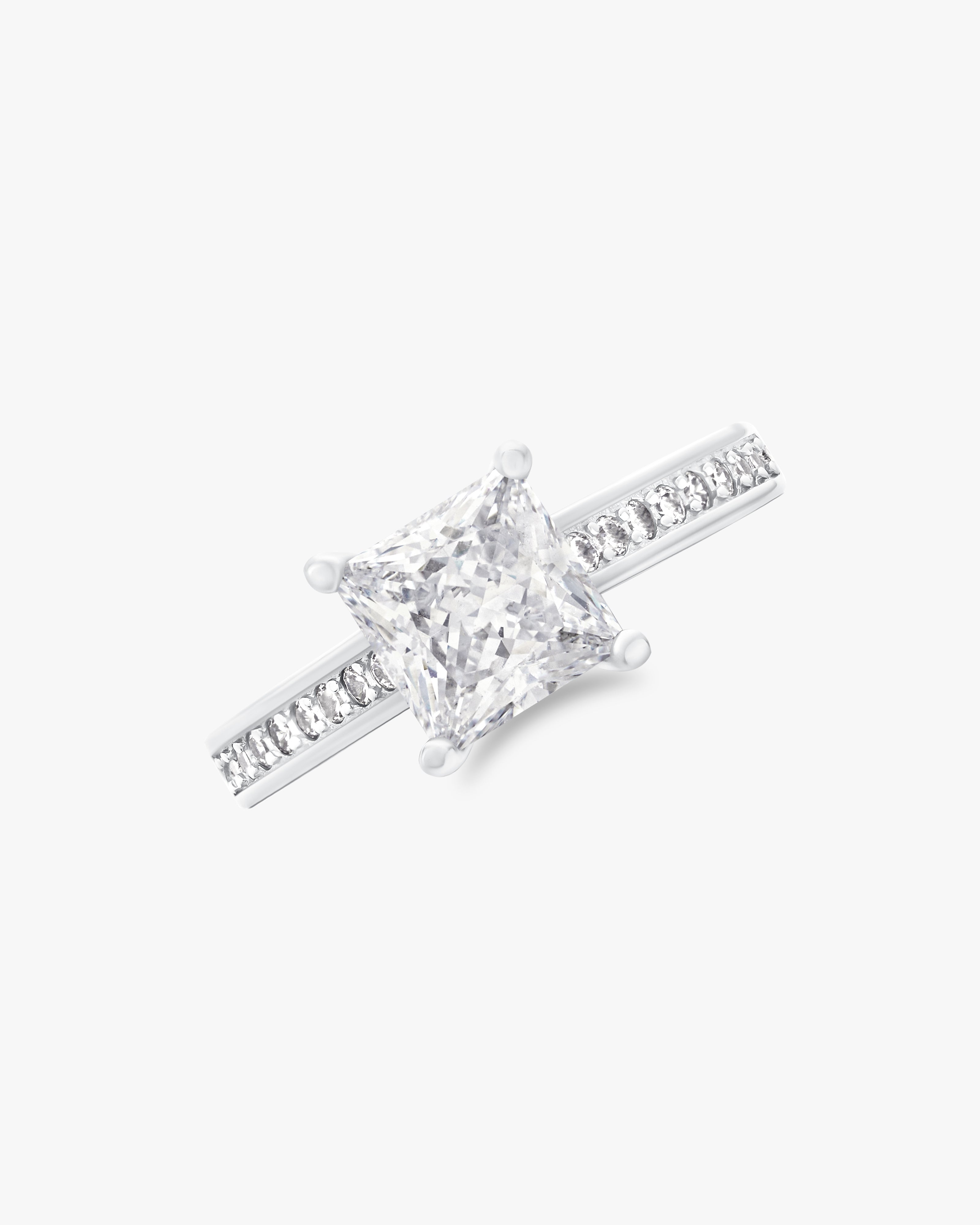 Princess cut ring
