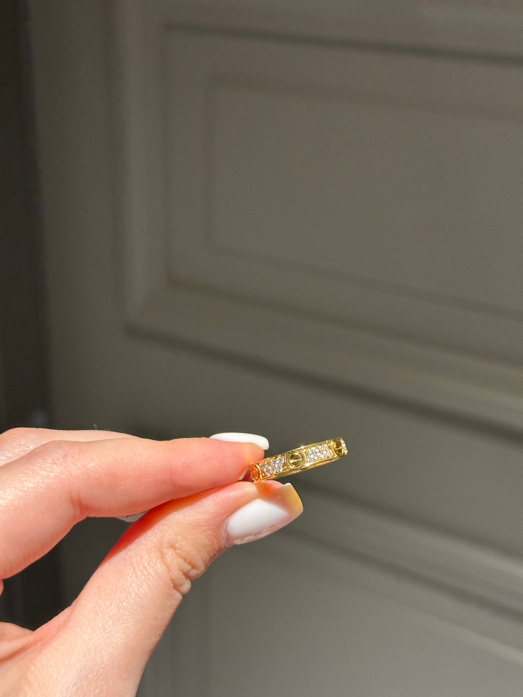 Ring small yellow gold