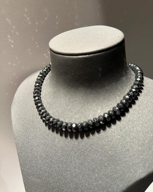 “Sogno” hematite necklace