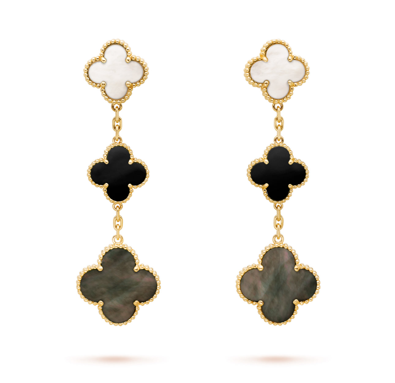 Earrings with english lock