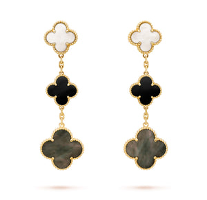 Earrings with english lock