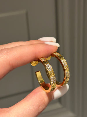 Earrings yellow gold