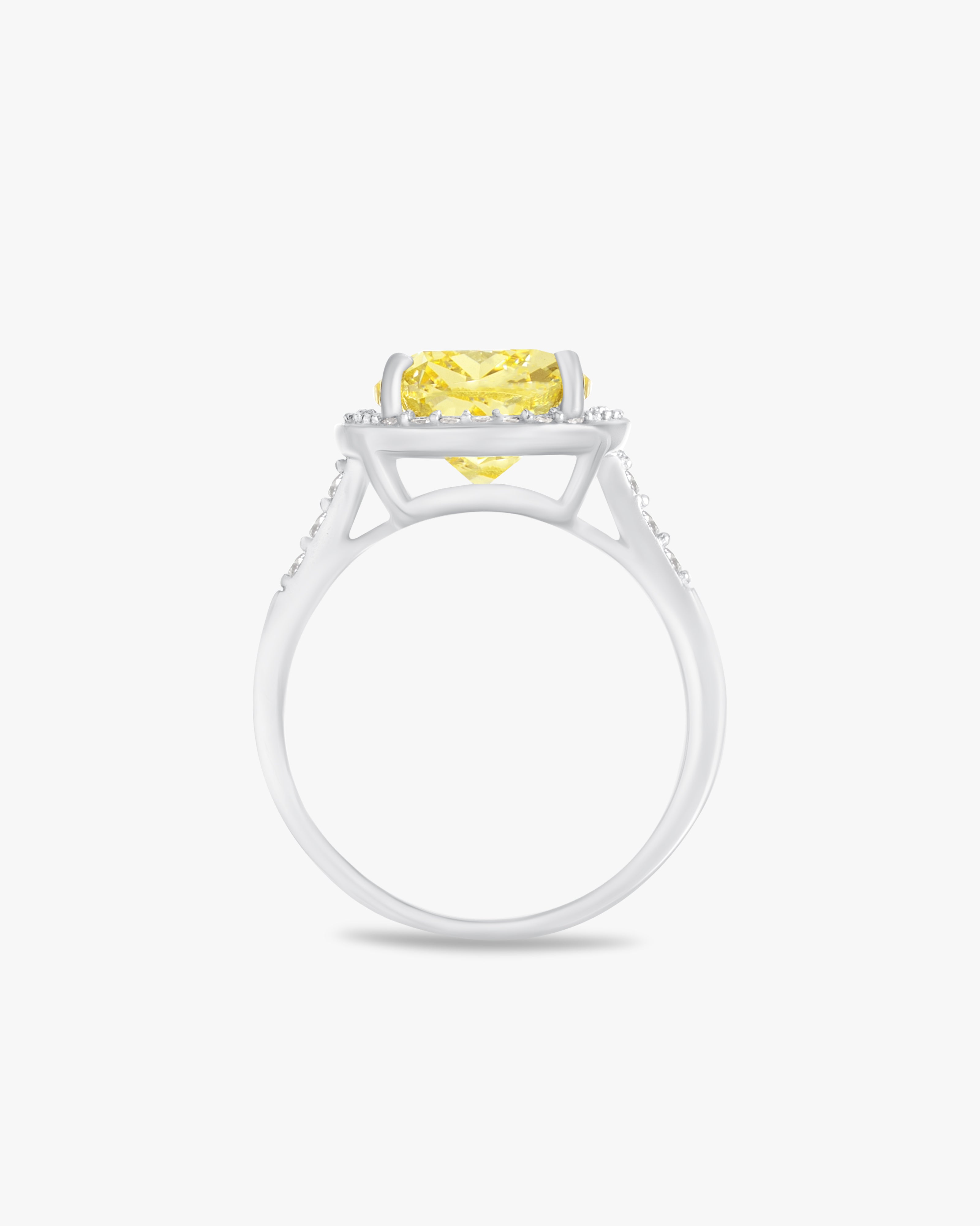 Fancy yellow ring