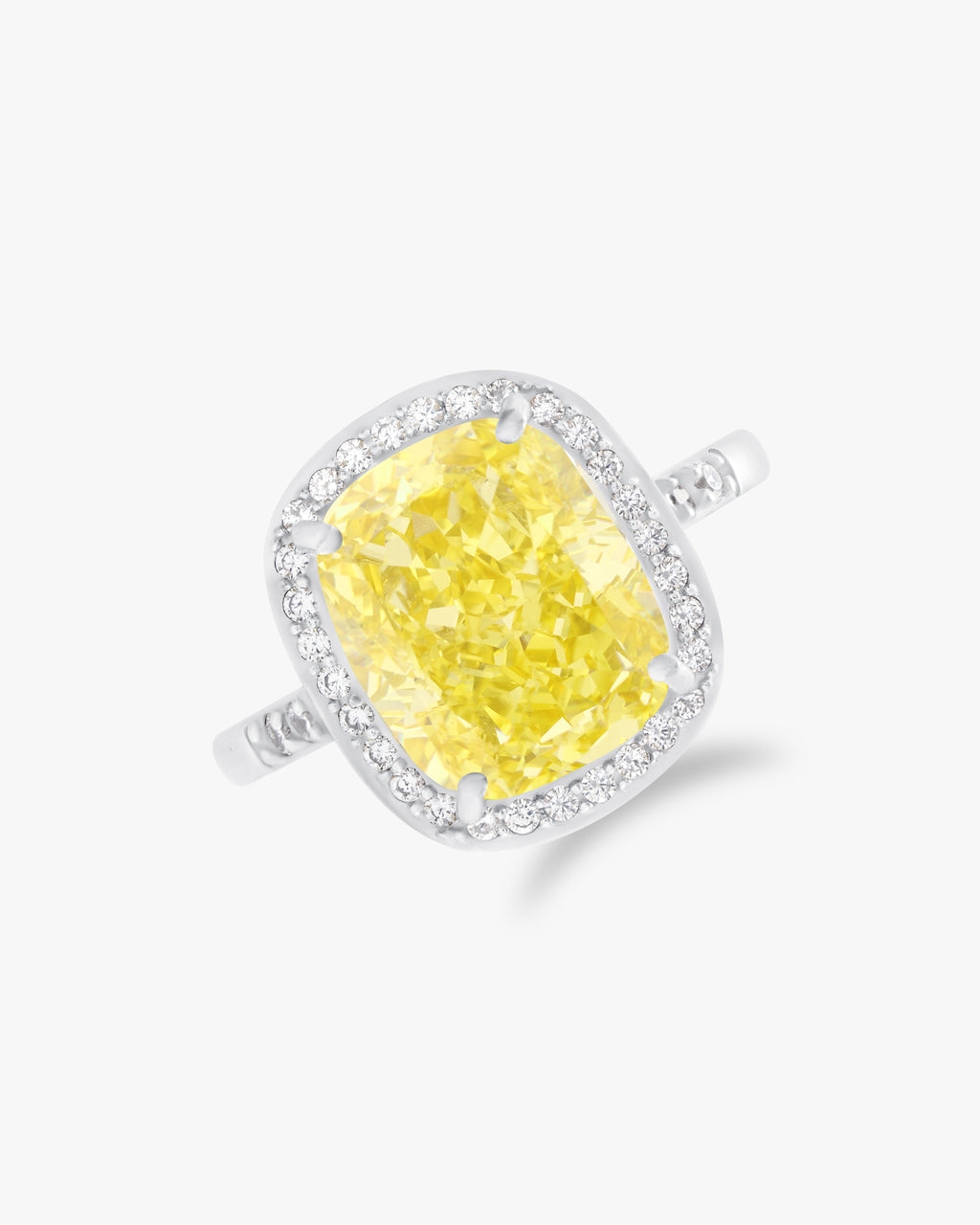 Fancy yellow ring