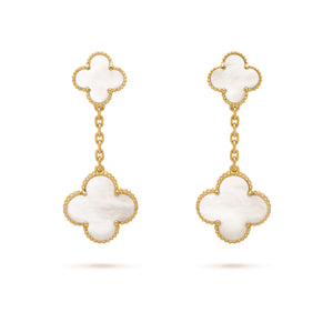 Earrings with english lock