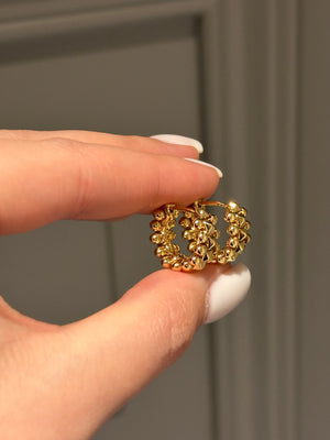 Earrings yellow gold