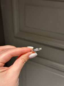 Ring small white gold