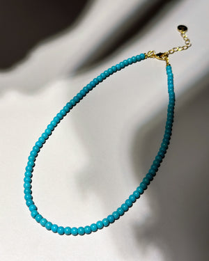 “Capri Sunrise” turquoise necklace