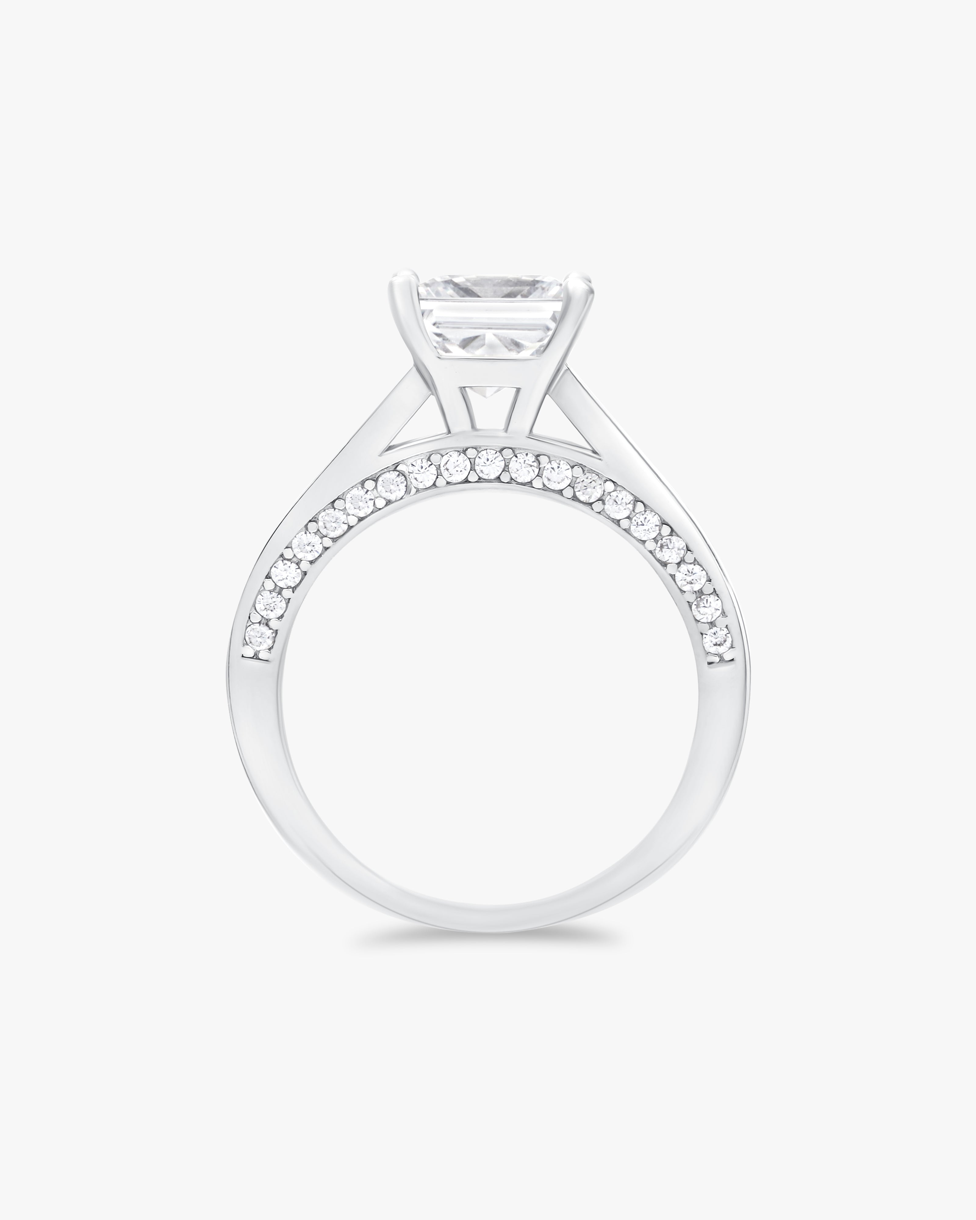 Princess cut ring