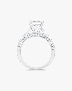 Princess cut ring