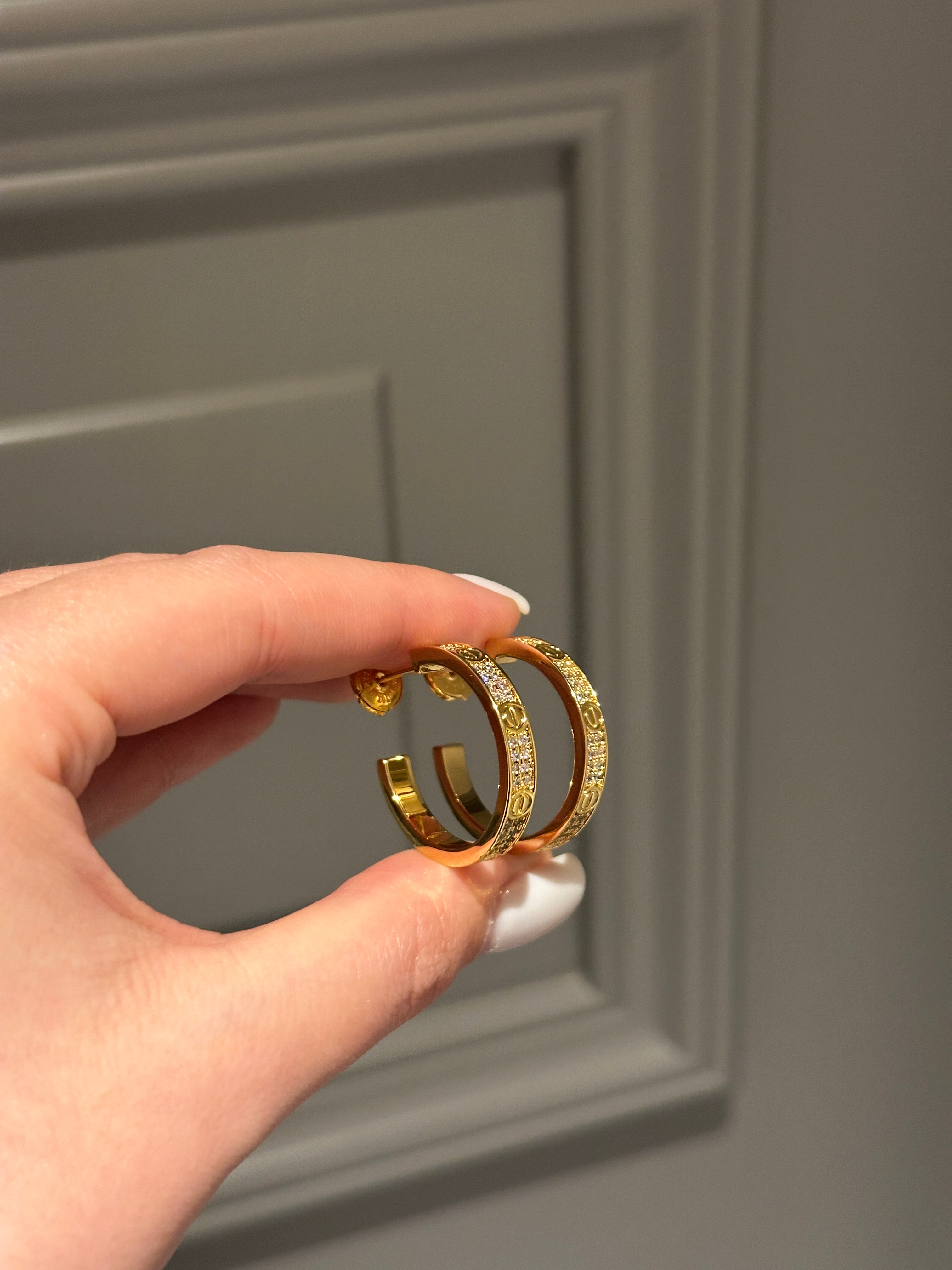 Earrings yellow gold