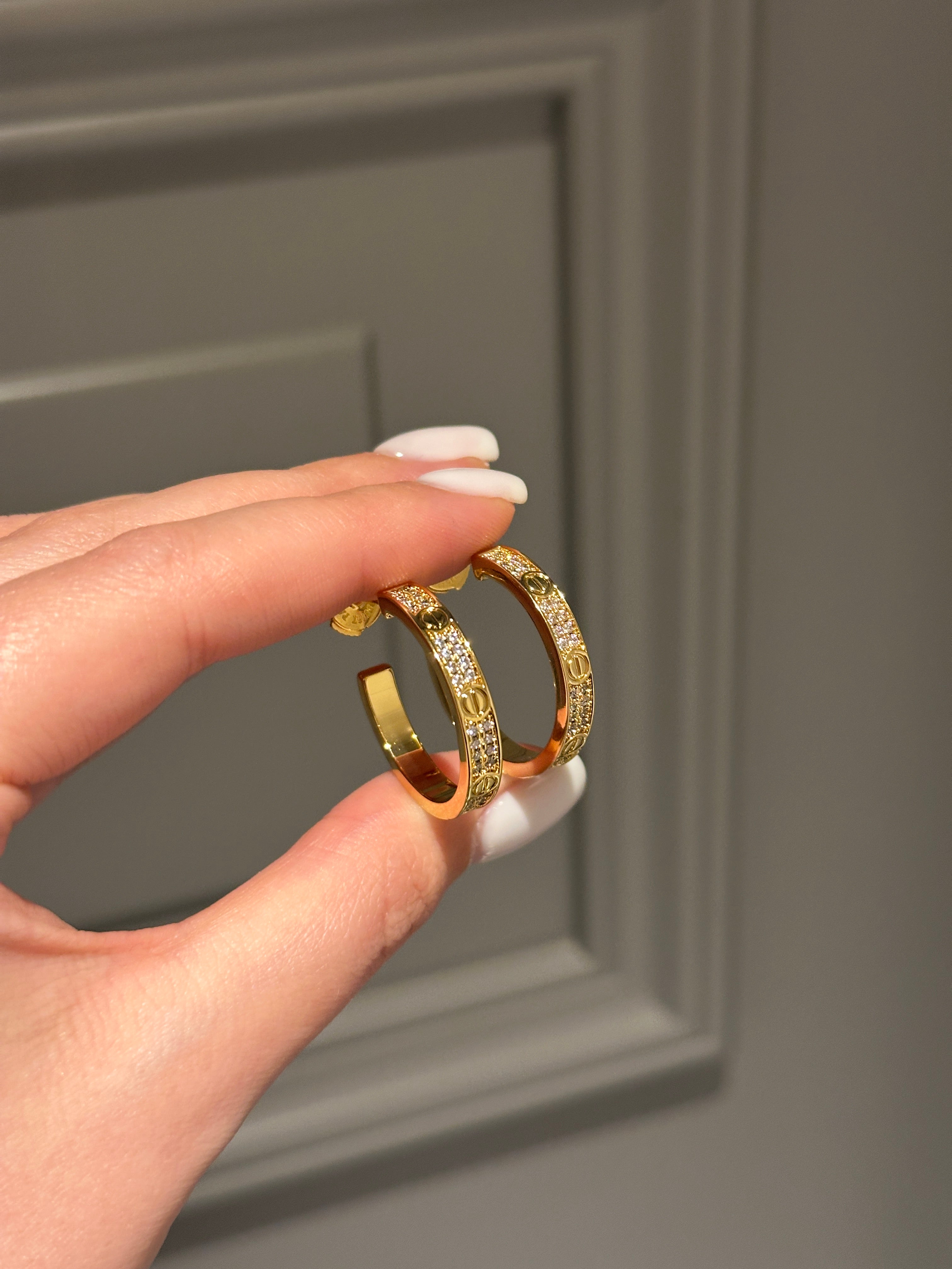 Earrings yellow gold