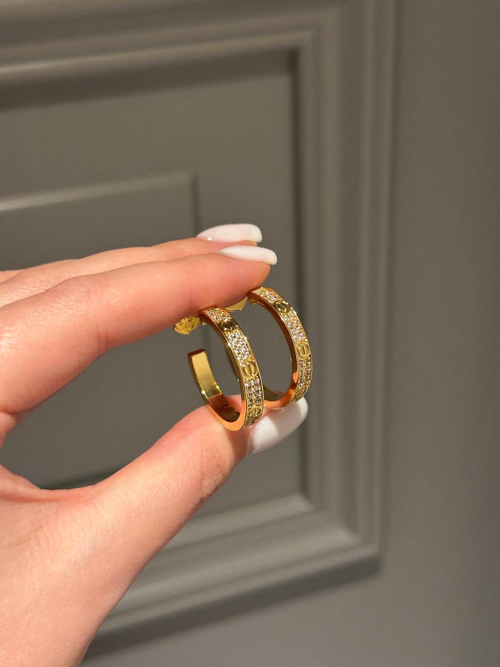 Earrings yellow gold