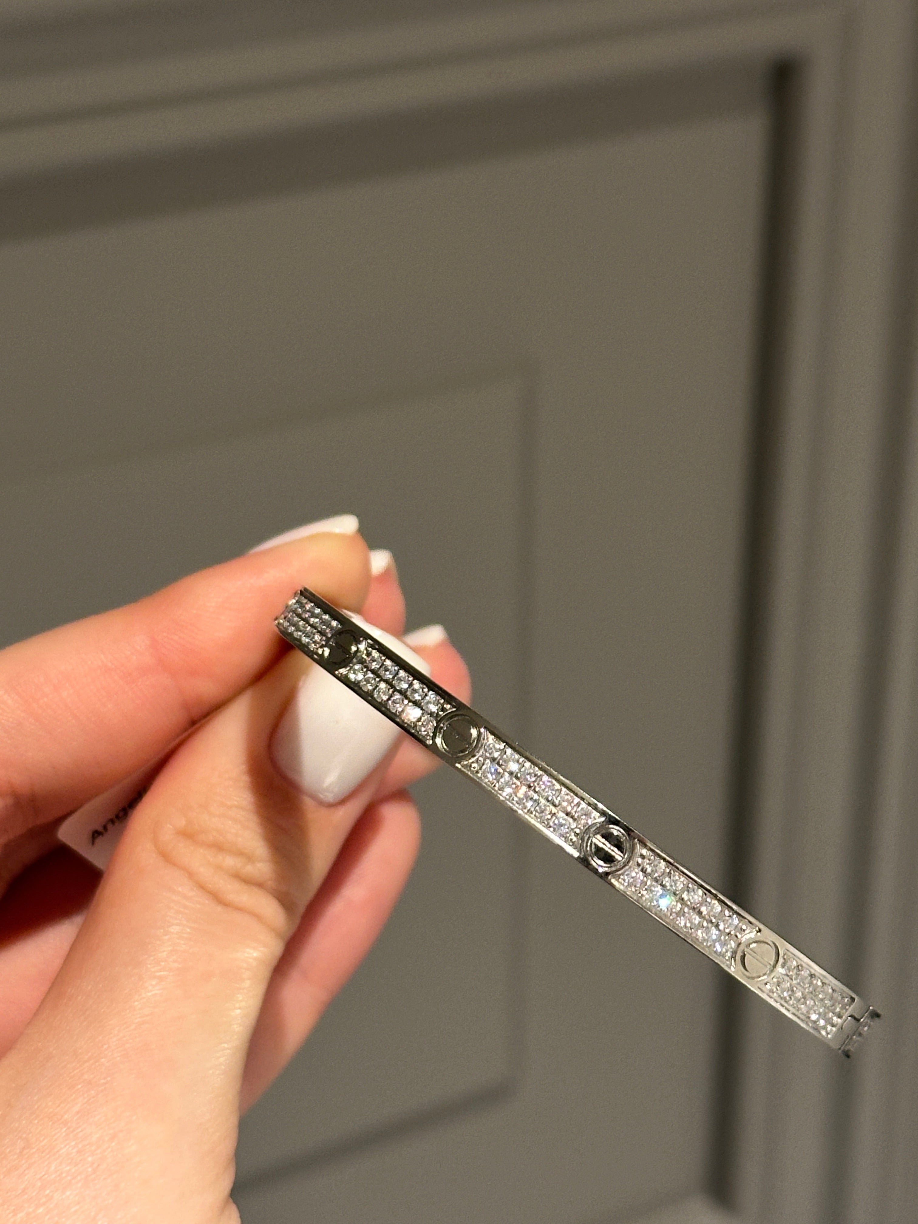 Bracelet small white gold