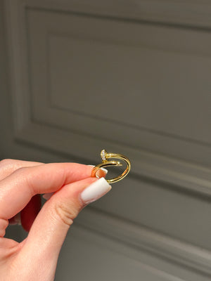Ring yellow gold