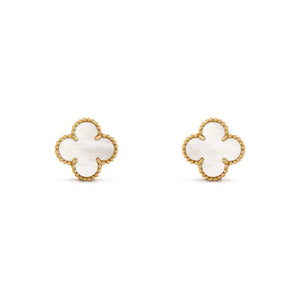 Earrings with english lock