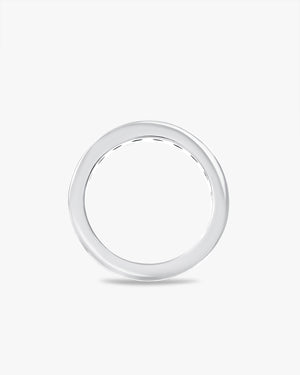 Classic channel set eternity ring