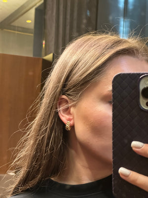 Earrings yellow gold