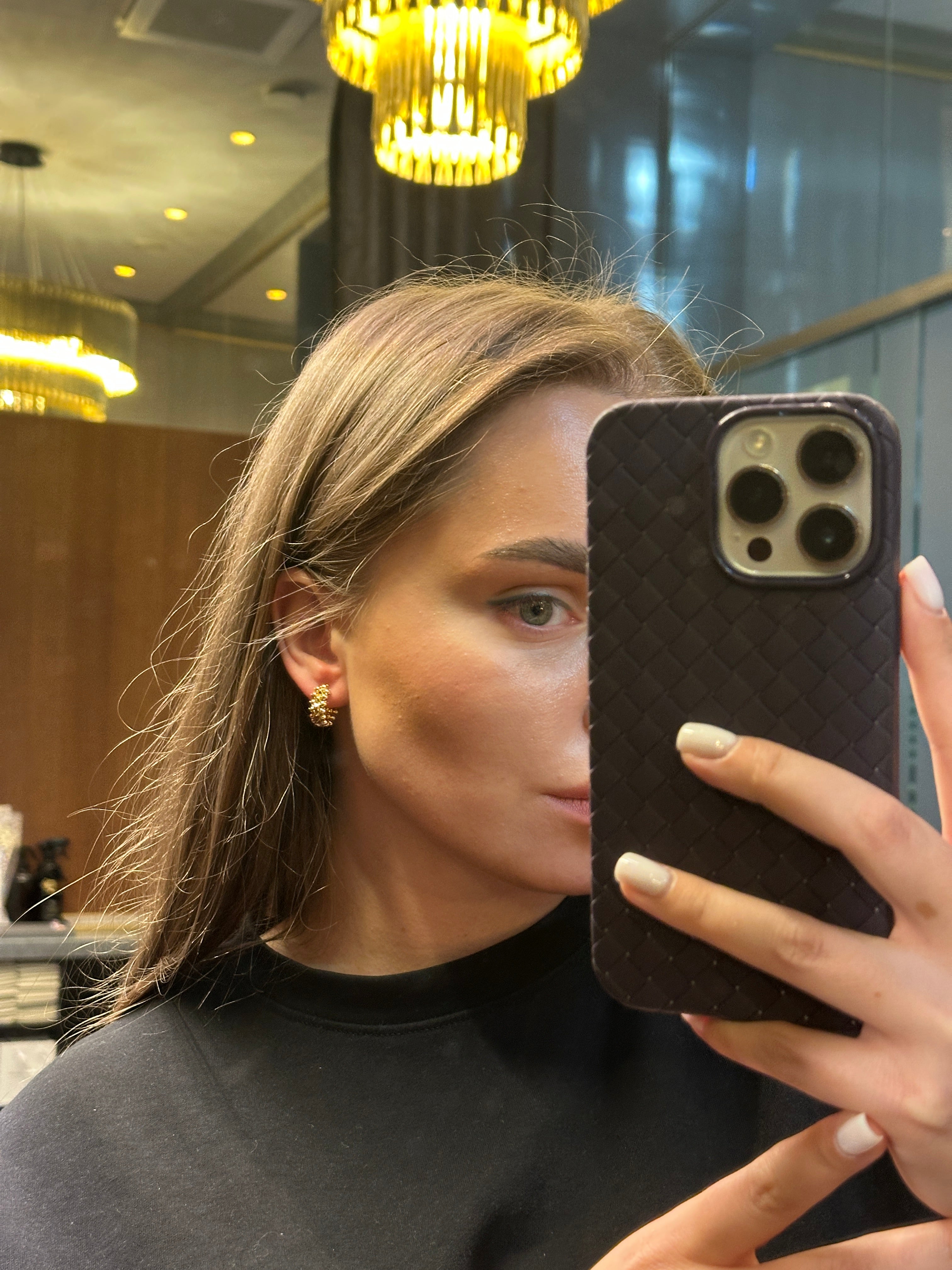 Earrings yellow gold