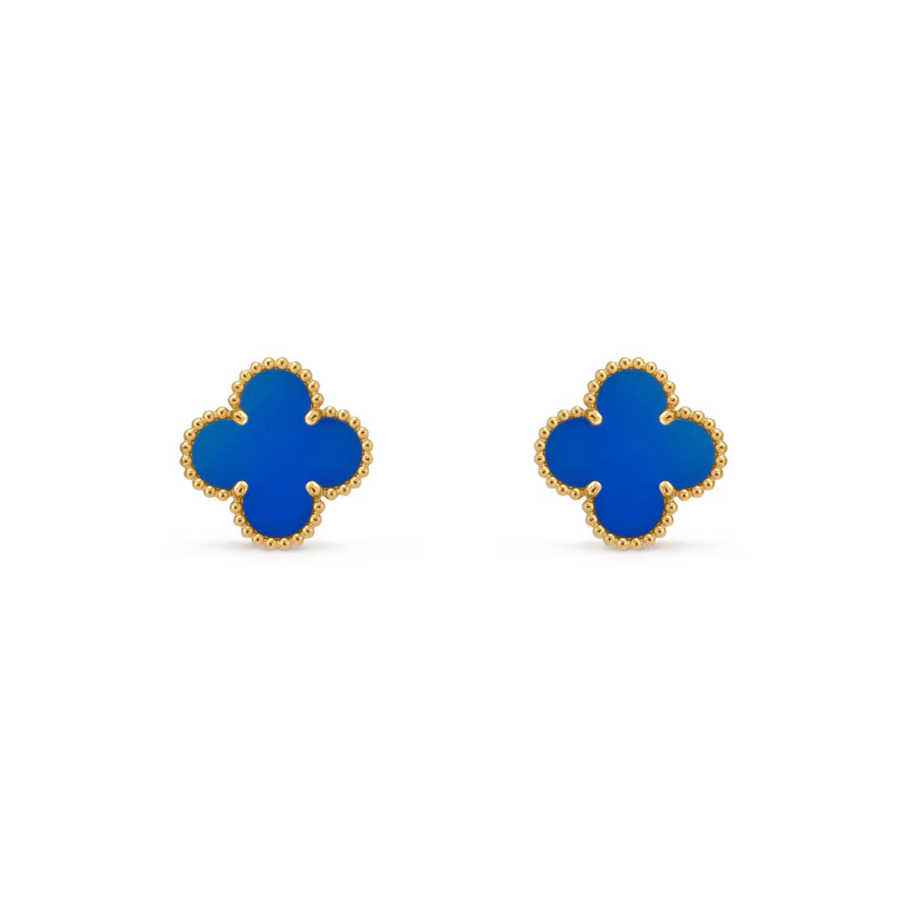 Earrings with english lock