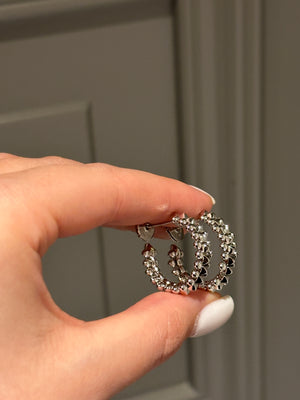 Earrings white gold